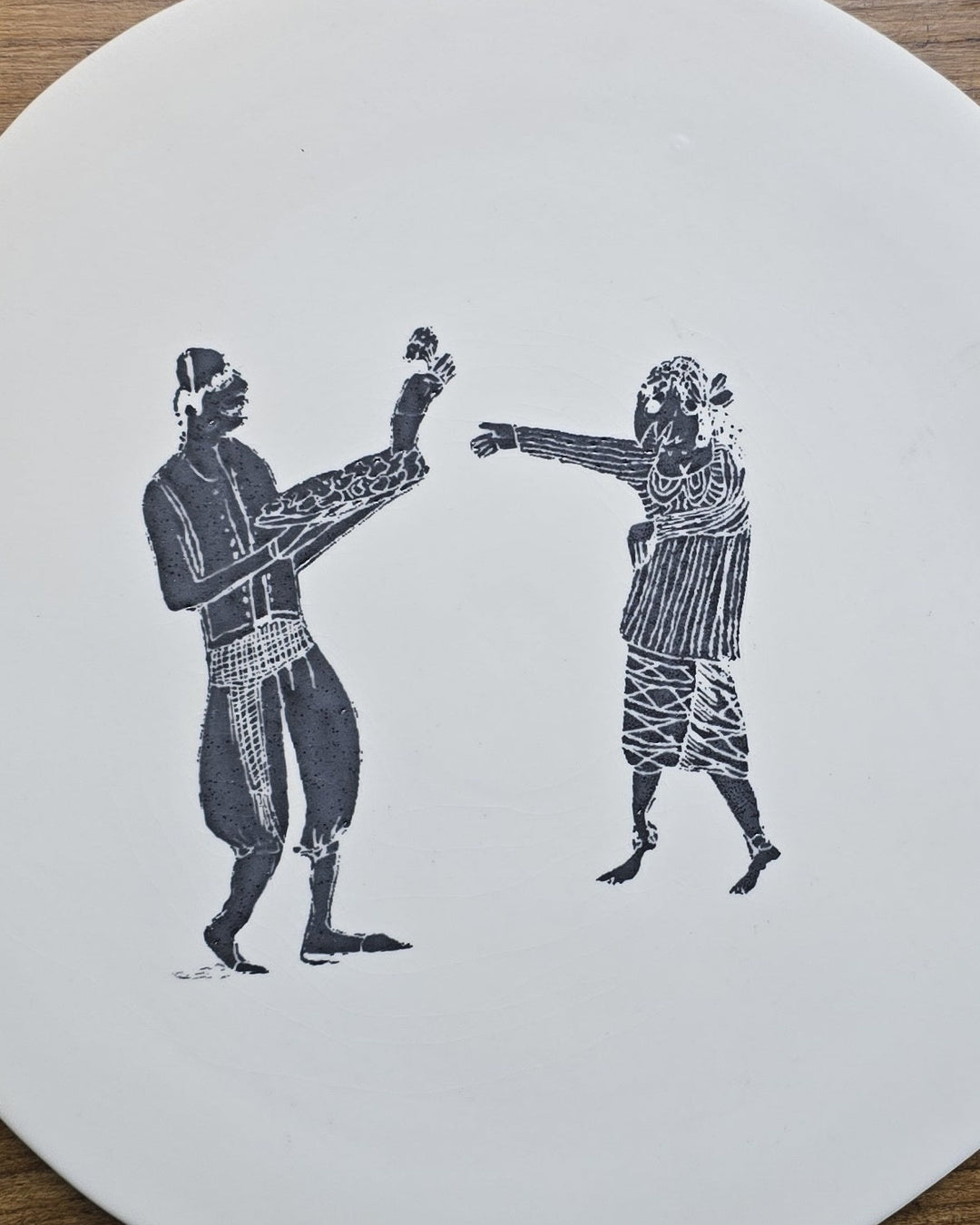 Presentation Plate MEDINA - MASHMOUM
