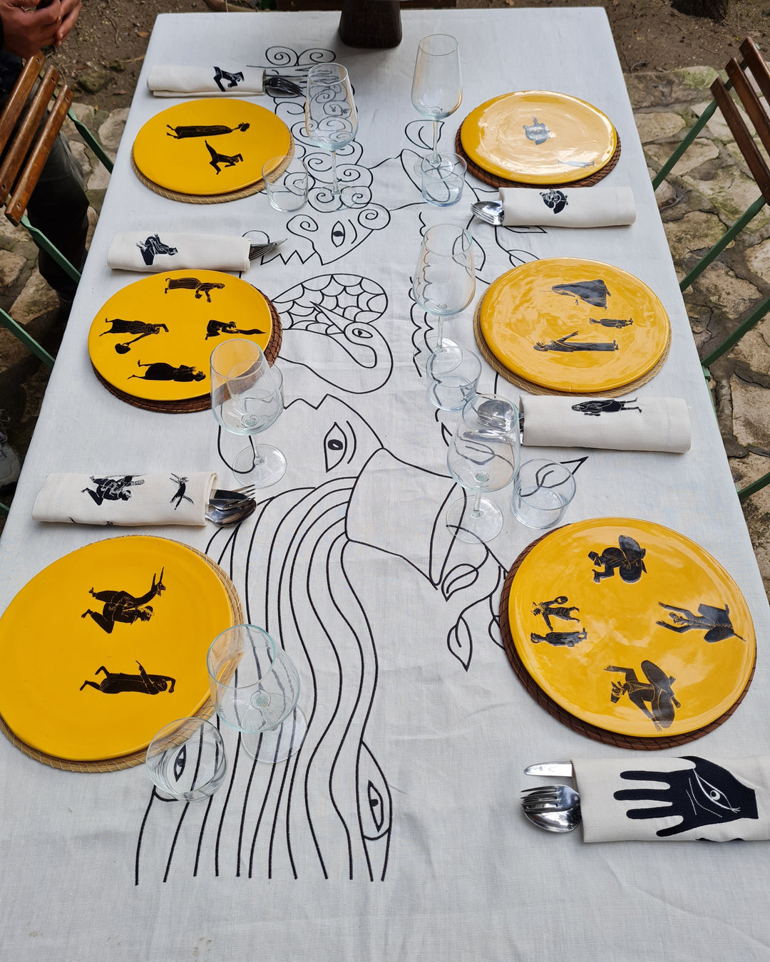 Presentation Plate MEDINA - LAMA