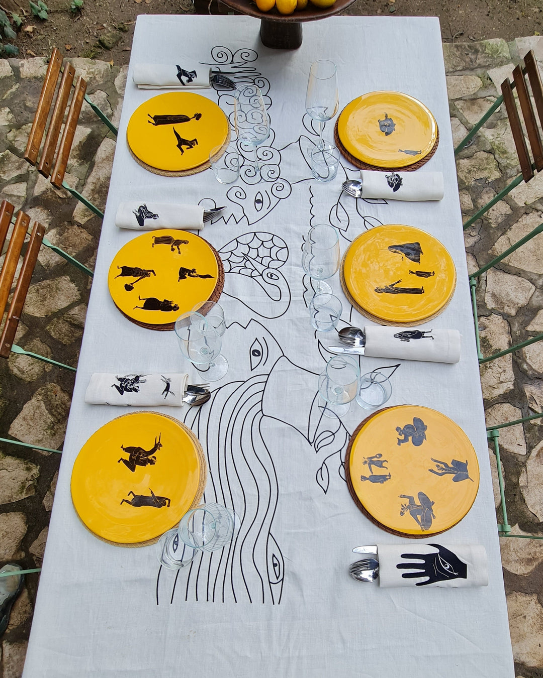 Presentation Plate MEDINA - HKAYET