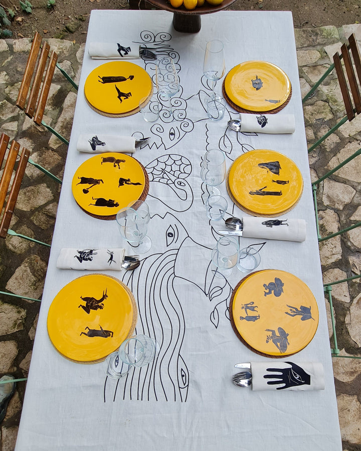 Presentation Plate MEDINA - HKAYET