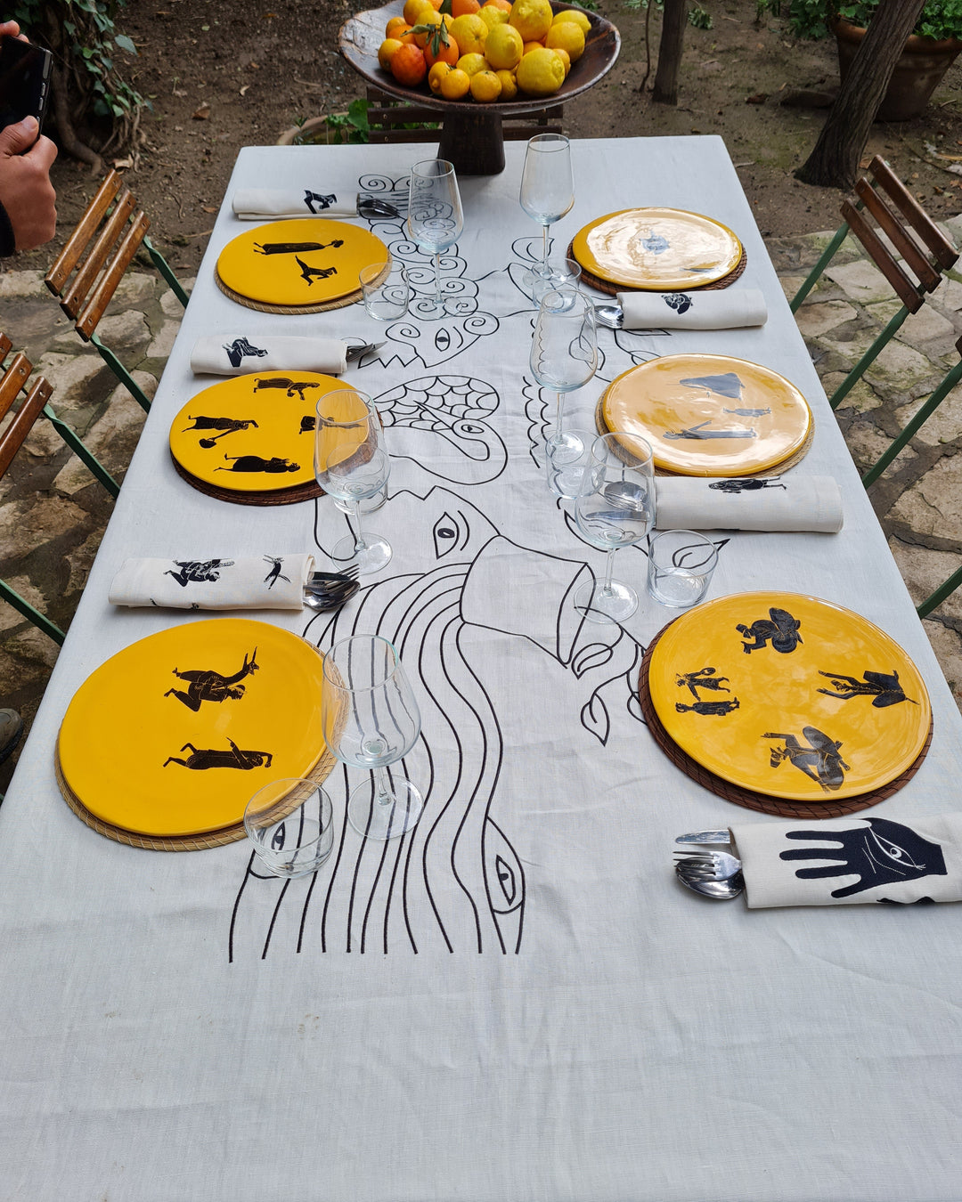 Presentation Plate MEDINA - HKAYET