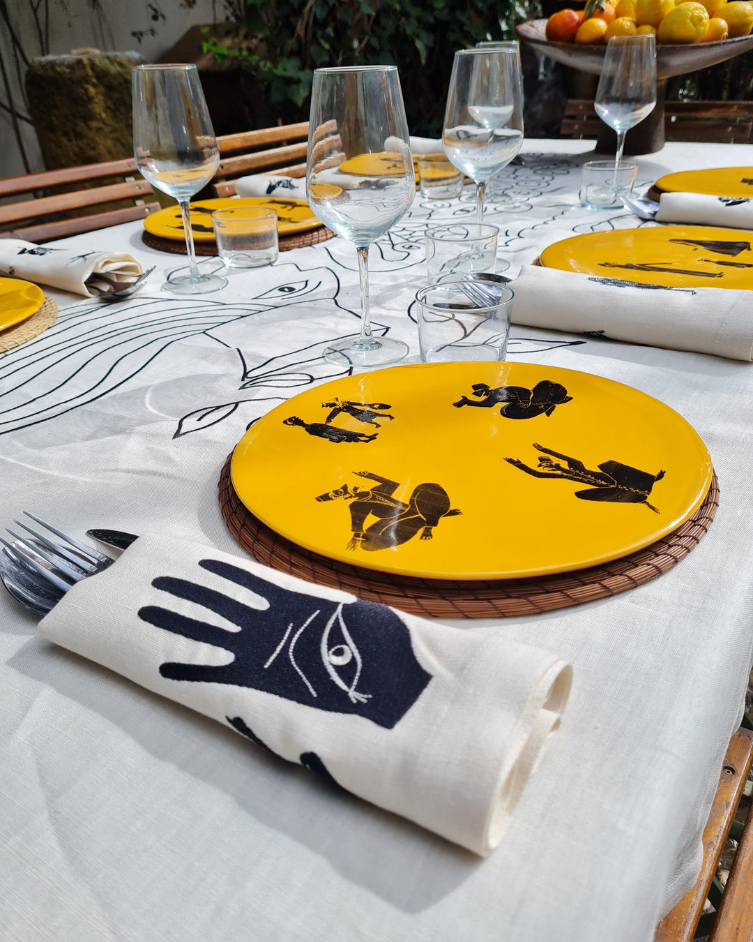 Presentation Plate MEDINA - LAMA