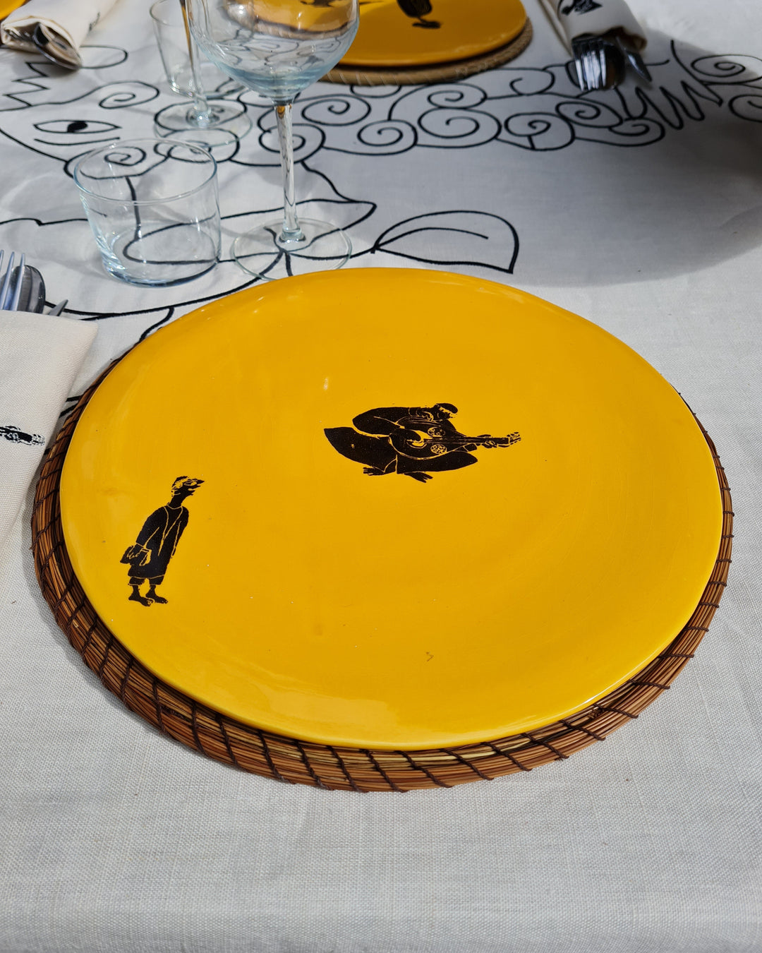 Presentation Plate MEDINA - OUD