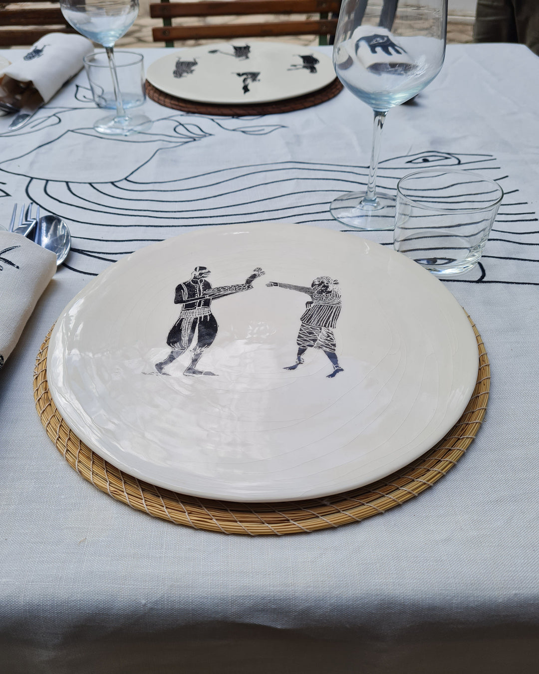 Presentation Plate MEDINA - MASHMOUM