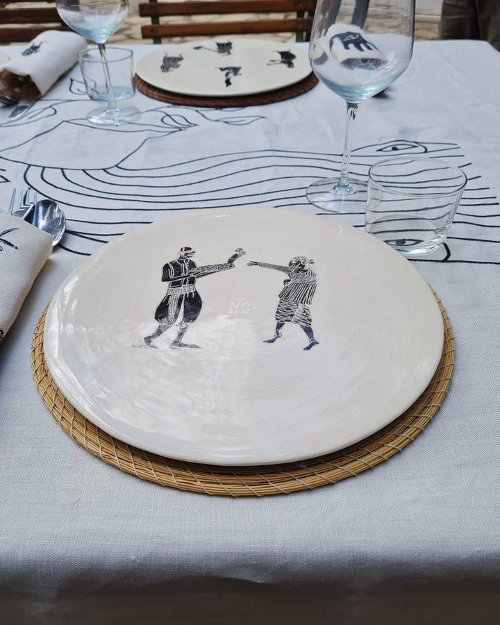 Presentation Plate MEDINA - MASHMOUM