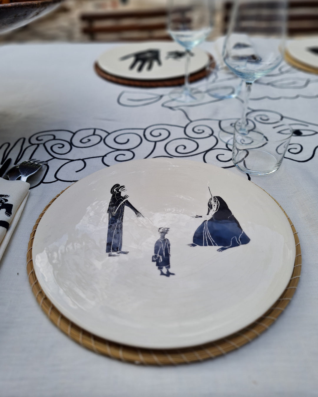 Presentation Plate MEDINA - LEKRAYA