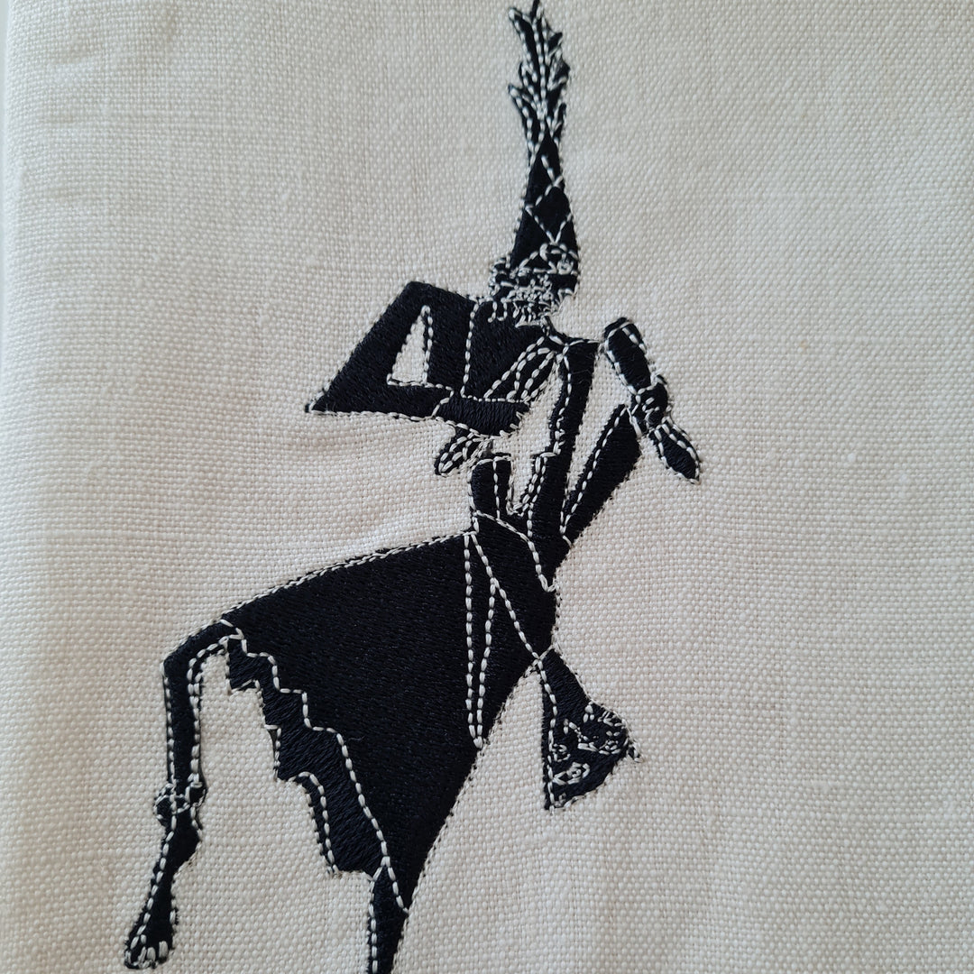 Set of 2 Handcrafted Linen Napkins MEDINA - HKAYET