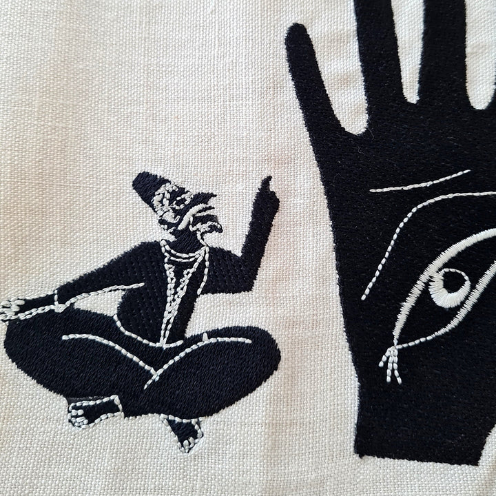 Set of 2 Handcrafted Linen Napkins MEDINA - KHOMSA