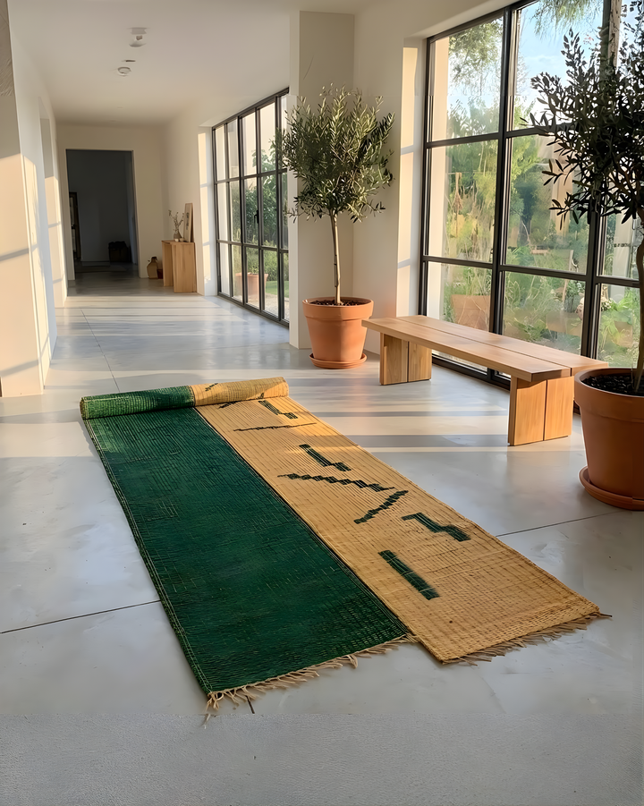 Rug NEBETTI TWIN 2 (green edition)