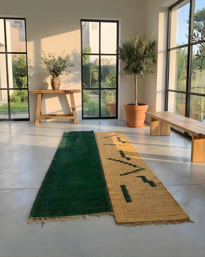 Rug NEBETTI TWIN 2 (green edition)