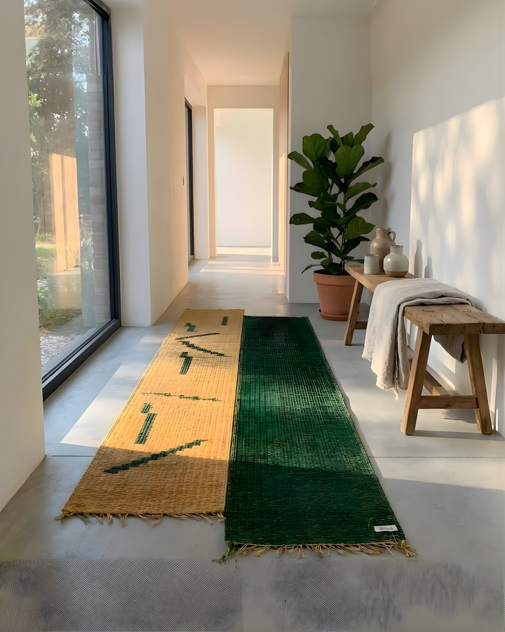 Rug NEBETTI TWIN 2 (green edition)