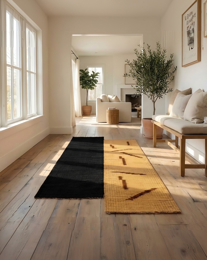 Rug NEBETTI TWIN 2 (black edition)