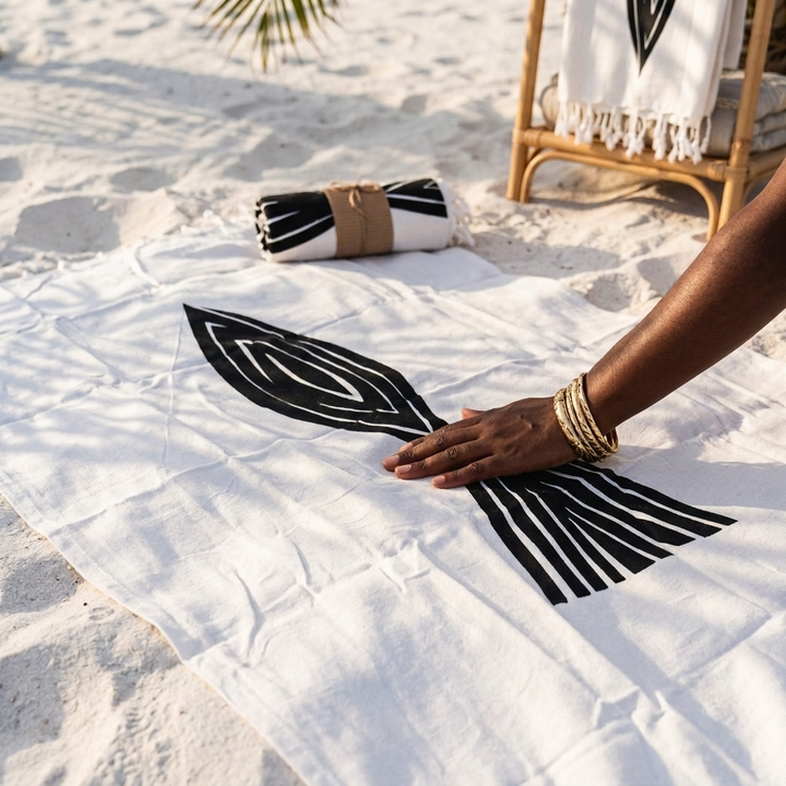 Beach Towel 100% Cotton ASFOUR