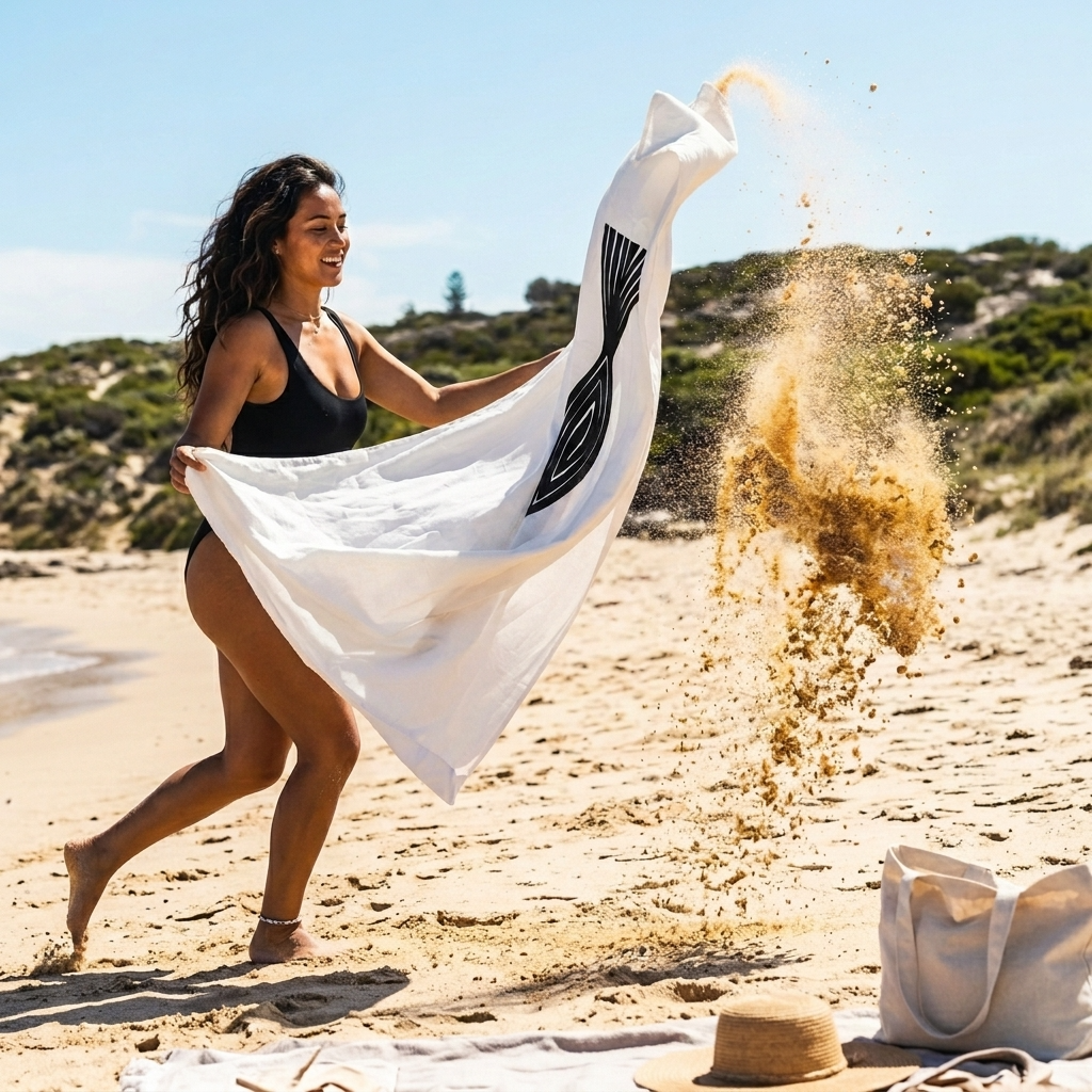 Beach Towel 100% Cotton ASFOUR